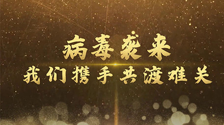 助力武汉抗击疫情图文宣传pr模板
