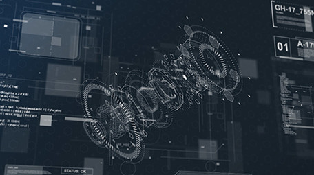 科技商务风HUD元素AE模板