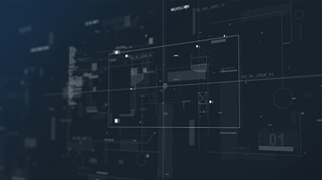 科技商务风HUD元素AE模板