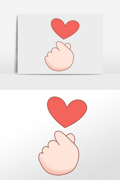 包图网 情人节图片 ></p></a>浪漫情人节比心手势图片  ppt word excel背景