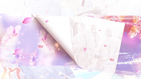 花瓣相册手绘翻页武汉疫情感恩有你图文模板