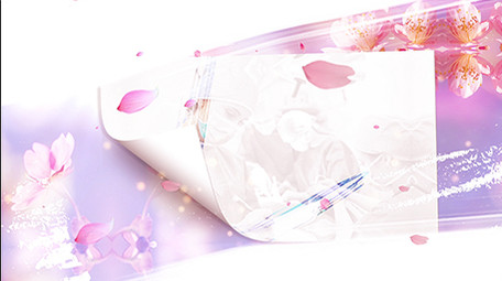 花瓣相册手绘翻页武汉疫情感恩有你图文模板