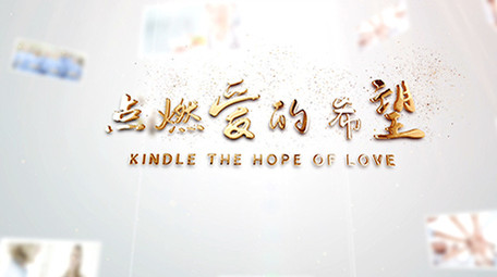 简洁企业公益相册<strong>图文</strong>展示ae模板