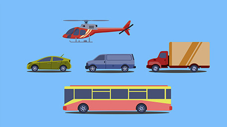 2D城市MG工厂建筑生长动画合集AE模板