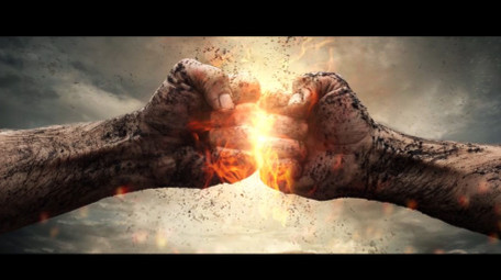 战争游戏动作电影一分钟震撼预告片AE模板