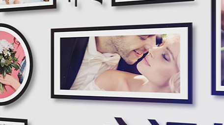 多图展示婚庆婚礼相册PR模板