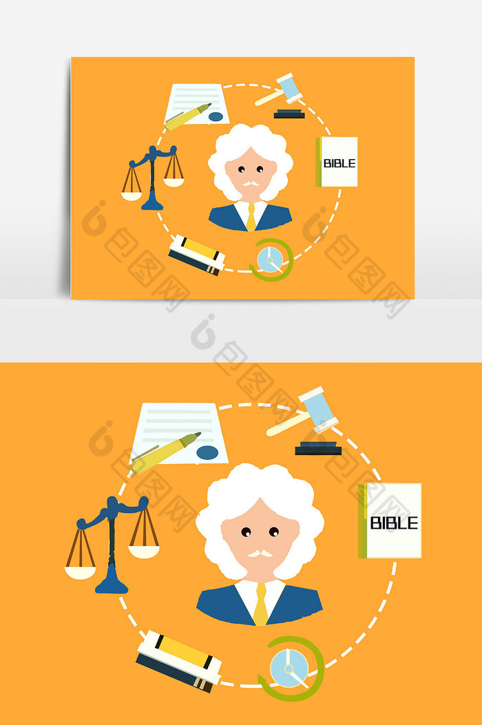 世界法律日律师天秤锤子律师形象图片图片