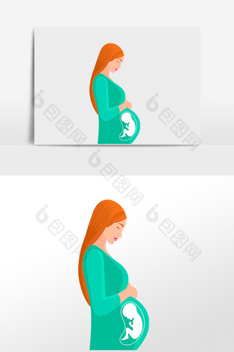 孕妇孕妈母亲节怀孕图片
