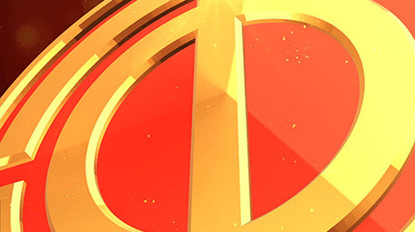 工会劳动节E3D标志片头AE模板