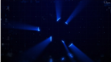 发光10秒倒计时标志出现酷炫开场AE模板