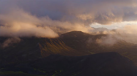 4K震撼风大气原始大山森林航拍