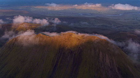 4K震撼风大气原始大山森林航拍