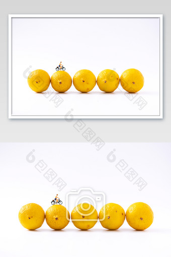 水果柠檬创意夏日海报图片