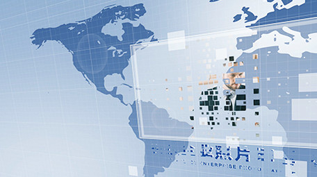 科技企业照片墙图文展示ae模板