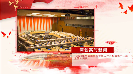 党政两会新闻图文介绍AE模板