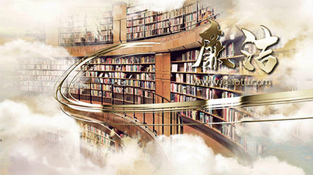 大气水墨党政图文宣传AE模板