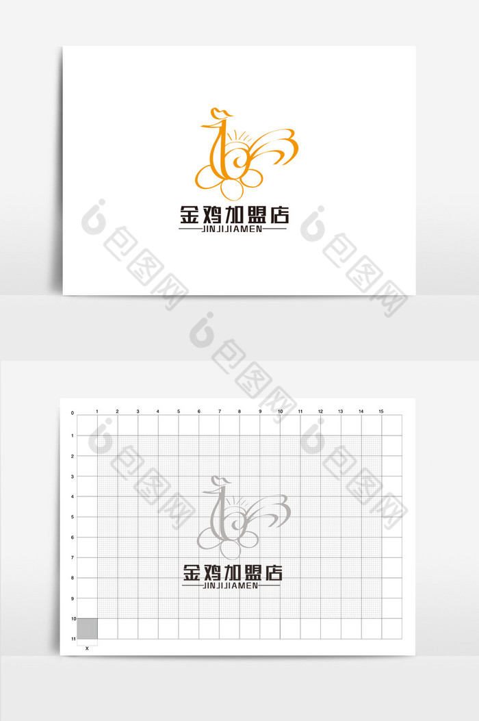 金鸡加盟店LOGO图片图片