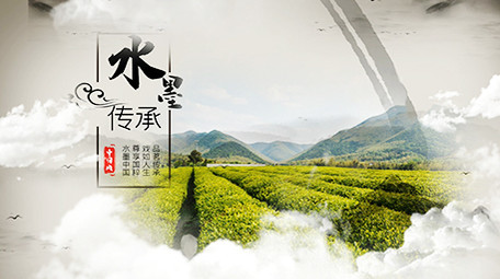 水墨中国风戏剧文化传承展示ae模板