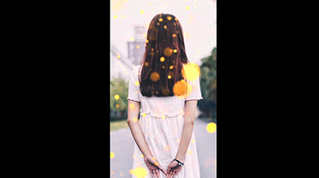 抖音快手相机图片展示AE模板