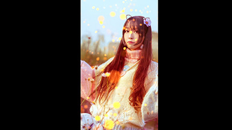 抖音快手相机图片展示AE模板