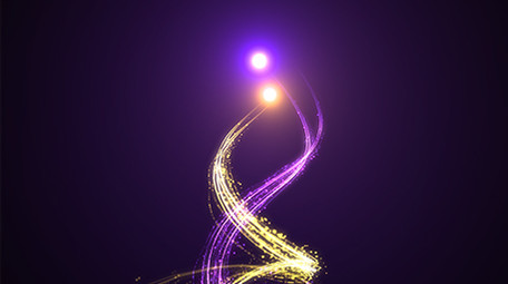 PR模板唯美粒子光效标志片头LOGO演绎