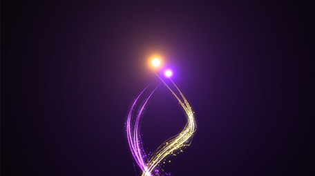 PR模板唯美粒子光效标志片头LOGO演绎