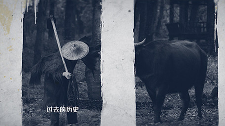 怀旧见证历史图文展示PR模板