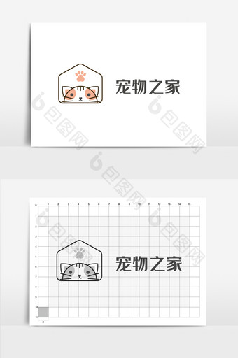 宠物之家宠物店logo图片