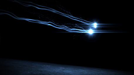 PR模板大气震撼企业粒子片头logo标志