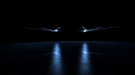 PR模板大气震撼企业粒子片头logo标志