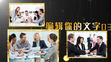 大气恢弘党政党建图文会声会影模板