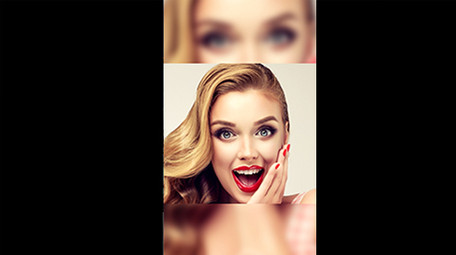 扁平化时尚<strong>图文</strong>微信朋友圈展示PR模板