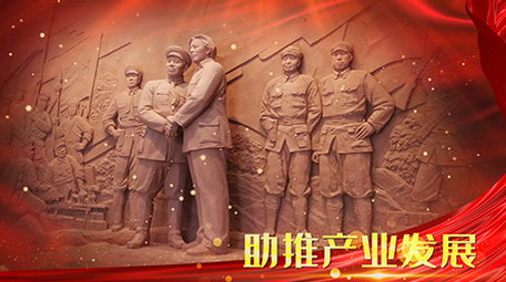 大气党政精准扶贫项目PR模板