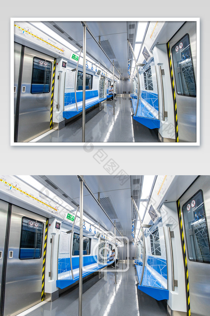 北京的捷运地下铁路地铁内景摄影图片图片