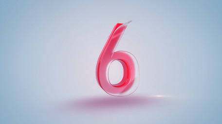 10秒震撼3D数字倒计时开场动画AE模板