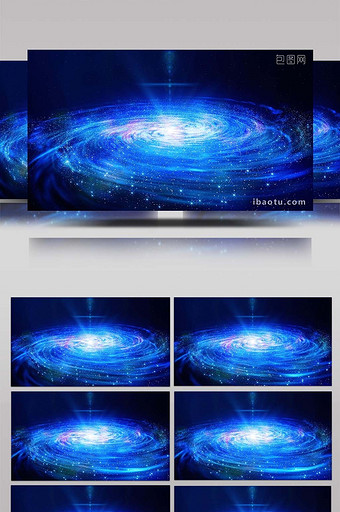 唯美宇宙银河系背景视频图片