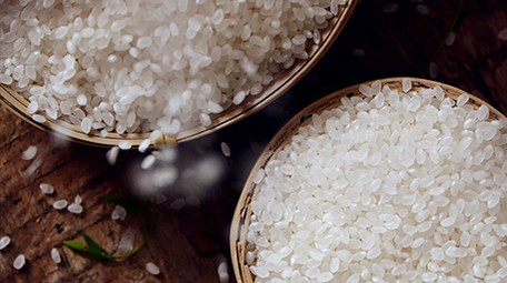 实拍大米晶莹剔透广告宣传视频素材