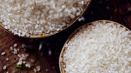 实拍大米晶莹剔透广告宣传视频素材