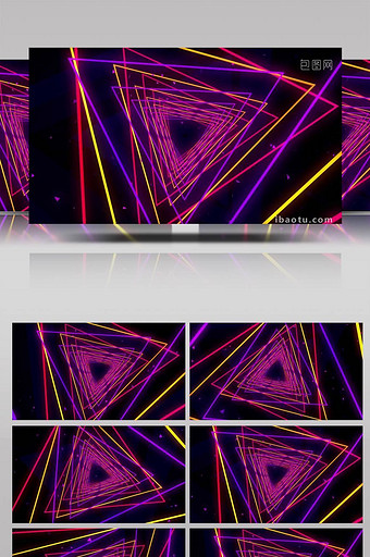 4k动感炫酷紫色粒子线条动感时尚音乐背景图片