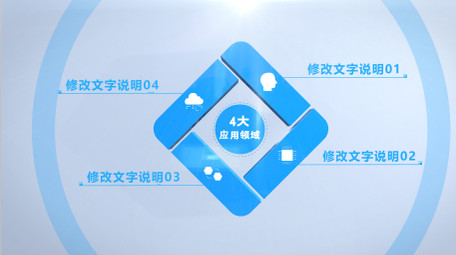 大气E3D科技分类文字企业领域AE模版