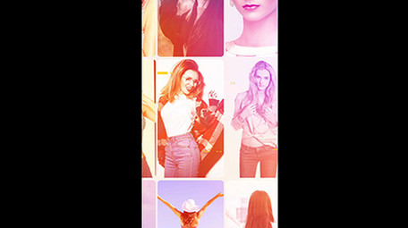 夏日旅拍图文快闪AE模板