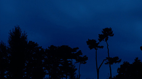 实拍黄昏天空云彩变换星空延时视频素材