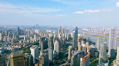 唯美震撼企业宣传粒子穿梭PR片头