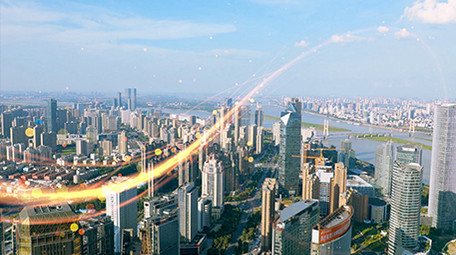 唯美震撼企业宣传粒子穿梭PR片头