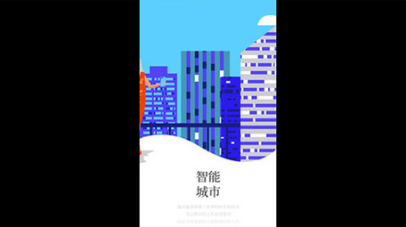 现代科技宣传片竖屏手机端短视频模板