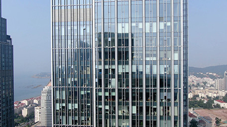 大气超清4K青岛城市航拍素材