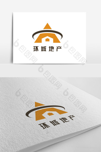 现代地产创意logo设计图片