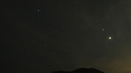 海岛浪漫星空延时摄影高清4K
