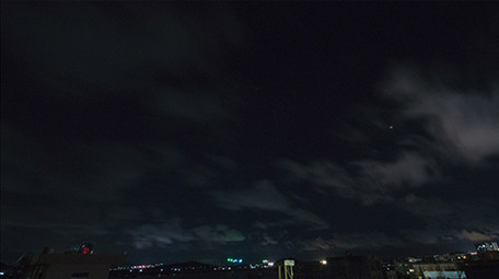 中国风南海渔村屋顶星空日出延时高清4K