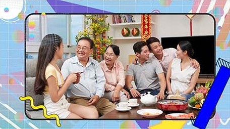 唯美卡通商务感视频边框AE模板